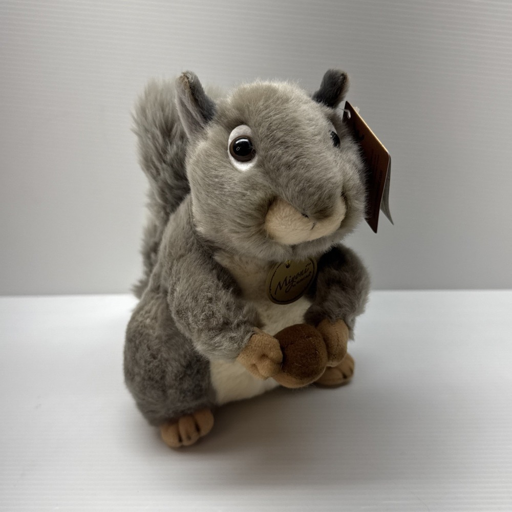 Aurora Miyoni Grey Squirrel 8" 26172 Plush Stuffed Animal Toy